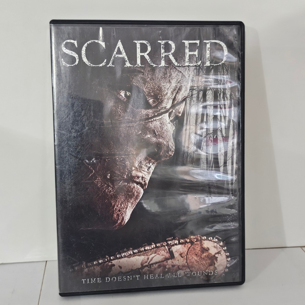 Scarred DVD 2015 Horror Movie Eddie Lengyel Origin Releasing Ari Lehman Slashing